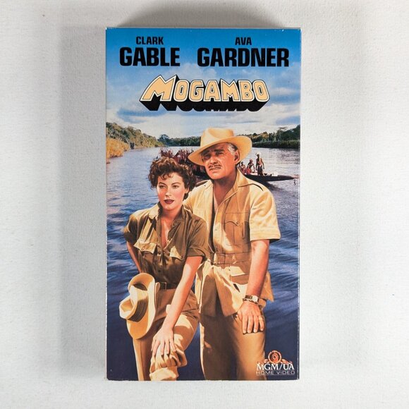 3/$15 1953 MOGAMBO VHS movie with Clark Gable, Ava Gardner - Picture 2 of 8